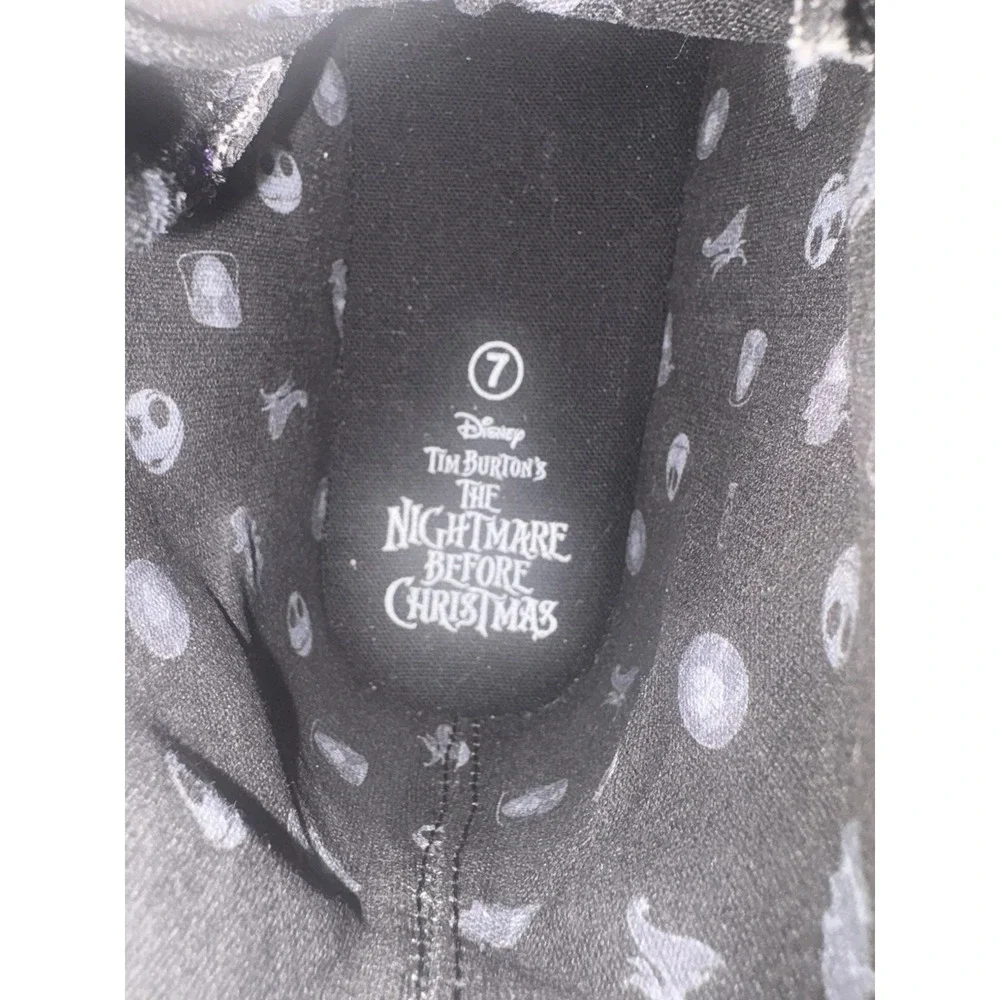 Ground Up The Nightmare Before Christmas Jack And Sally High top Shoe Size 7